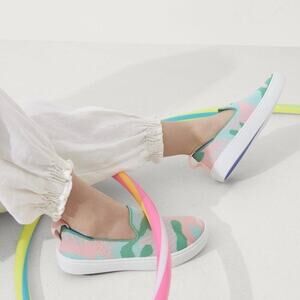 Rothy’s The Kids Sneaker Cotton Candy‎ Girl’s Size K2